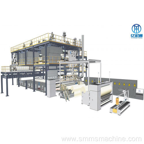 smms Pp Spunbond non woven meltblown machine